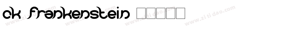 CK Frankenstein字体转换